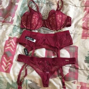 Three Piece Lingere Set